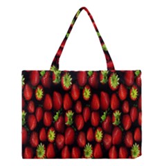 Berry Strawberry Many Medium Tote Bag by Simbadda