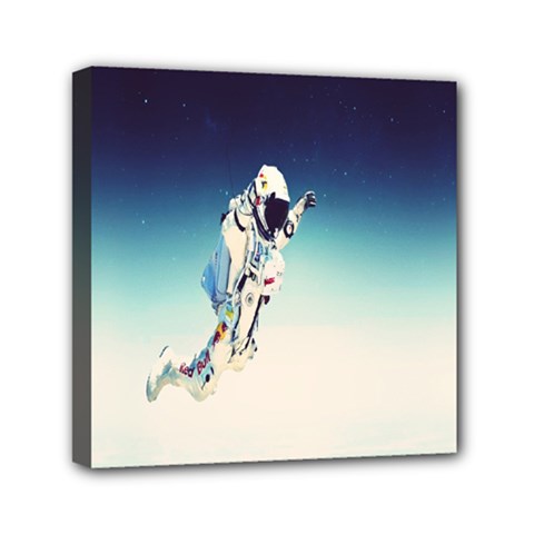 Astronaut Mini Canvas 6  X 6  by Simbadda