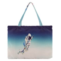 Astronaut Medium Zipper Tote Bag by Simbadda