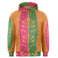 Brian Pink Green Orange Smart Men s Pullover Hoodie by Alisyart