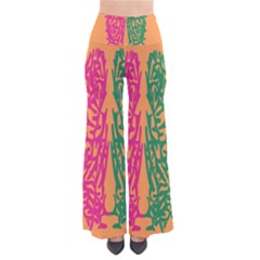 Brian Pink Green Orange Smart Pants by Alisyart