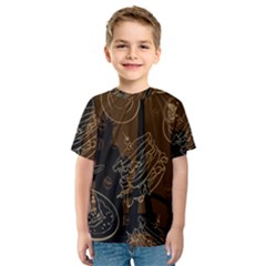 Coffe Break Cake Brown Sweet Original Kids  Sport Mesh Tee