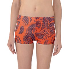 Enlarge Orange Purple Reversible Bikini Bottoms