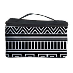 Myria Wrapping Paper Black Cosmetic Storage Case by Alisyart