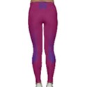 Purple Blue Classic Yoga Leggings View2