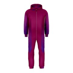 Purple Blue Hooded Jumpsuit (kids)