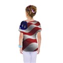 Flag United States Stars Stripes Symbol Kids  One Piece Tee View2