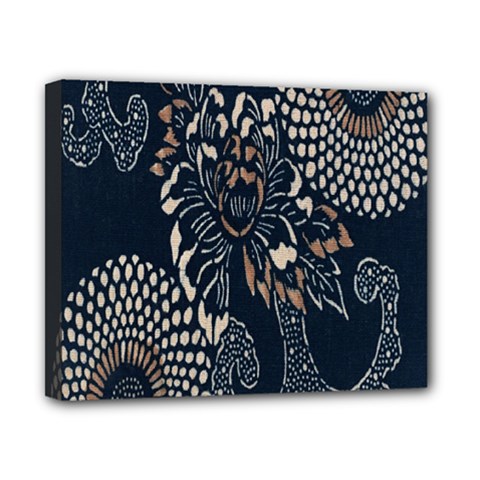 Patterns Dark Shape Surface Canvas 10  X 8  by Simbadda