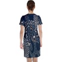 Patterns Dark Shape Surface Short Sleeve Nightdress View2