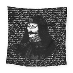 Count Vlad Dracula Square Tapestry (large)