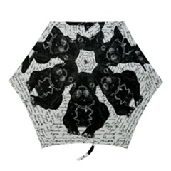 Cute Bulldog Mini Folding Umbrellas