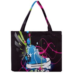 Sneakers Shoes Patterns Bright Mini Tote Bag