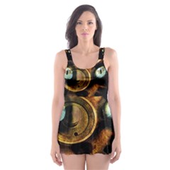 Sphynx Cat Skater Dress Swimsuit by Valentinaart