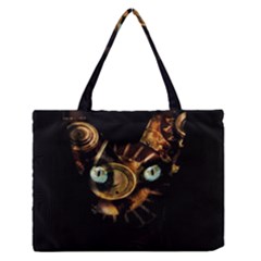 Sphynx Cat Medium Zipper Tote Bag by Valentinaart