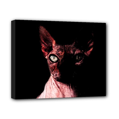Sphynx Cat Canvas 10  X 8  by Valentinaart