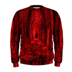 Tunnel Red Black Light Men s Sweatshirt by Simbadda