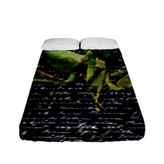 Mantis Fitted Sheet (full/ Double Size) by Valentinaart