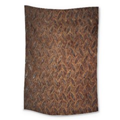 Texture Background Rust Surface Shape Large Tapestry by Simbadda