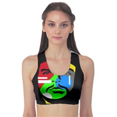 Che Guevara Sports Bra by Valentinaart