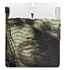 Kurt Cobain Duvet Cover Double Side (queen Size) by Valentinaart