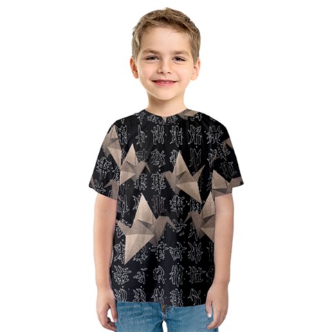 Paper Cranes Kids  Sport Mesh Tee by Valentinaart