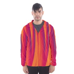 Pattern Hooded Wind Breaker (men) by Valentinaart