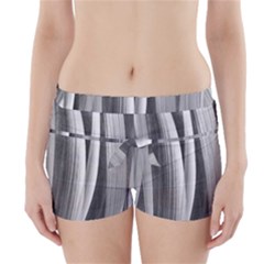 Pattern Boyleg Bikini Wrap Bottoms