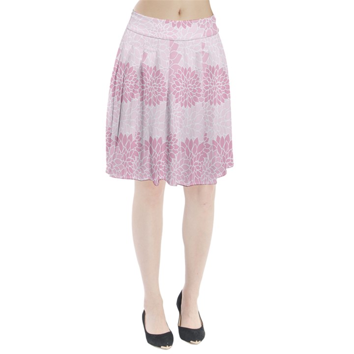 Floral pattern Pleated Skirt