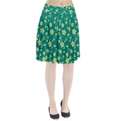 Floral Pattern Pleated Skirt by Valentinaart