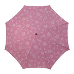 Floral pattern Golf Umbrellas