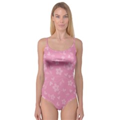 Floral pattern Camisole Leotard 