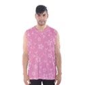 Floral pattern Men s Basketball Tank Top View1