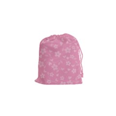 Floral pattern Drawstring Pouches (XS) 