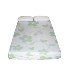 Floral Pattern Fitted Sheet (full/ Double Size)