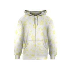 Floral Pattern Kids  Zipper Hoodie by Valentinaart