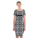 Pattern Classic Short Sleeve Midi Dress View1