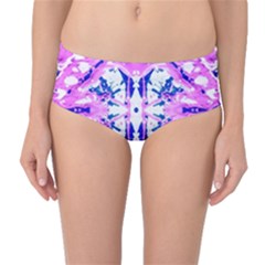 Bubblegum Dream Mid-waist Bikini Bottoms by AlmightyPsyche