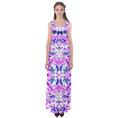 Bubblegum Dream Empire Waist Maxi Dress