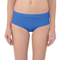 Pattern Mid-waist Bikini Bottoms