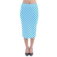 Pattern Velvet Midi Pencil Skirt by Valentinaart