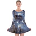 Large Magellanic Cloud Long Sleeve Skater Dress View1