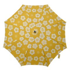 Floral Pattern Hook Handle Umbrellas (large) by Valentinaart