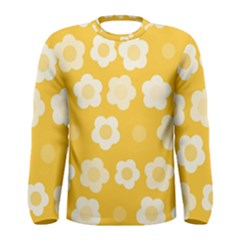 Floral Pattern Men s Long Sleeve Tee by Valentinaart