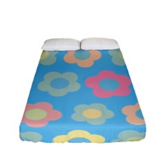 Floral Pattern Fitted Sheet (full/ Double Size)