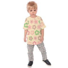 Floral pattern Kids  Raglan Tee