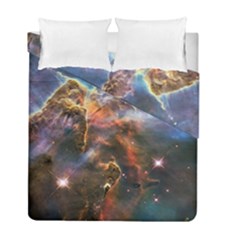 Pillar And Jets Duvet Cover Double Side (full/ Double Size) by SpaceShop