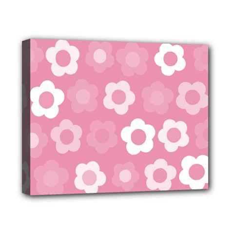 Floral Pattern Canvas 10  X 8  by Valentinaart