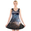 New Stars V-Neck Sleeveless Skater Dress View1