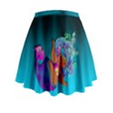 Mermaids Heaven Mini Flare Skirt View2