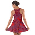 Red floral pattern Cotton Racerback Dress View2